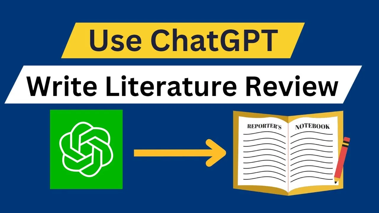 how to write a literature review using chatgpt