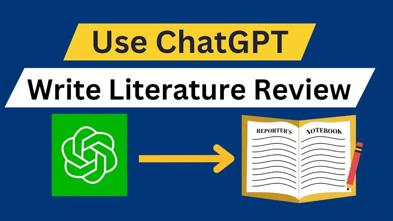 how to ask chatgpt to write a literature review